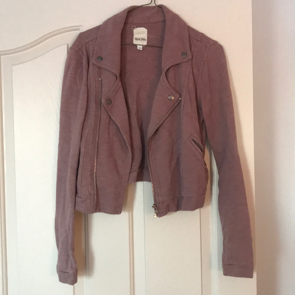 Motorcycle style jacket